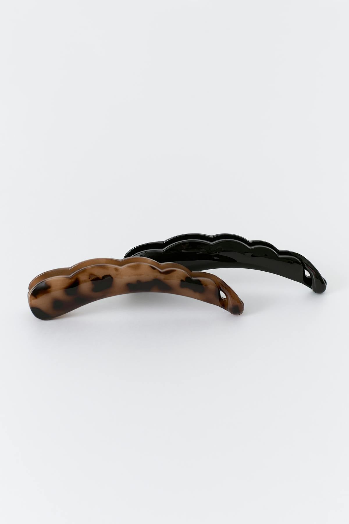 2-pack banana hair clip