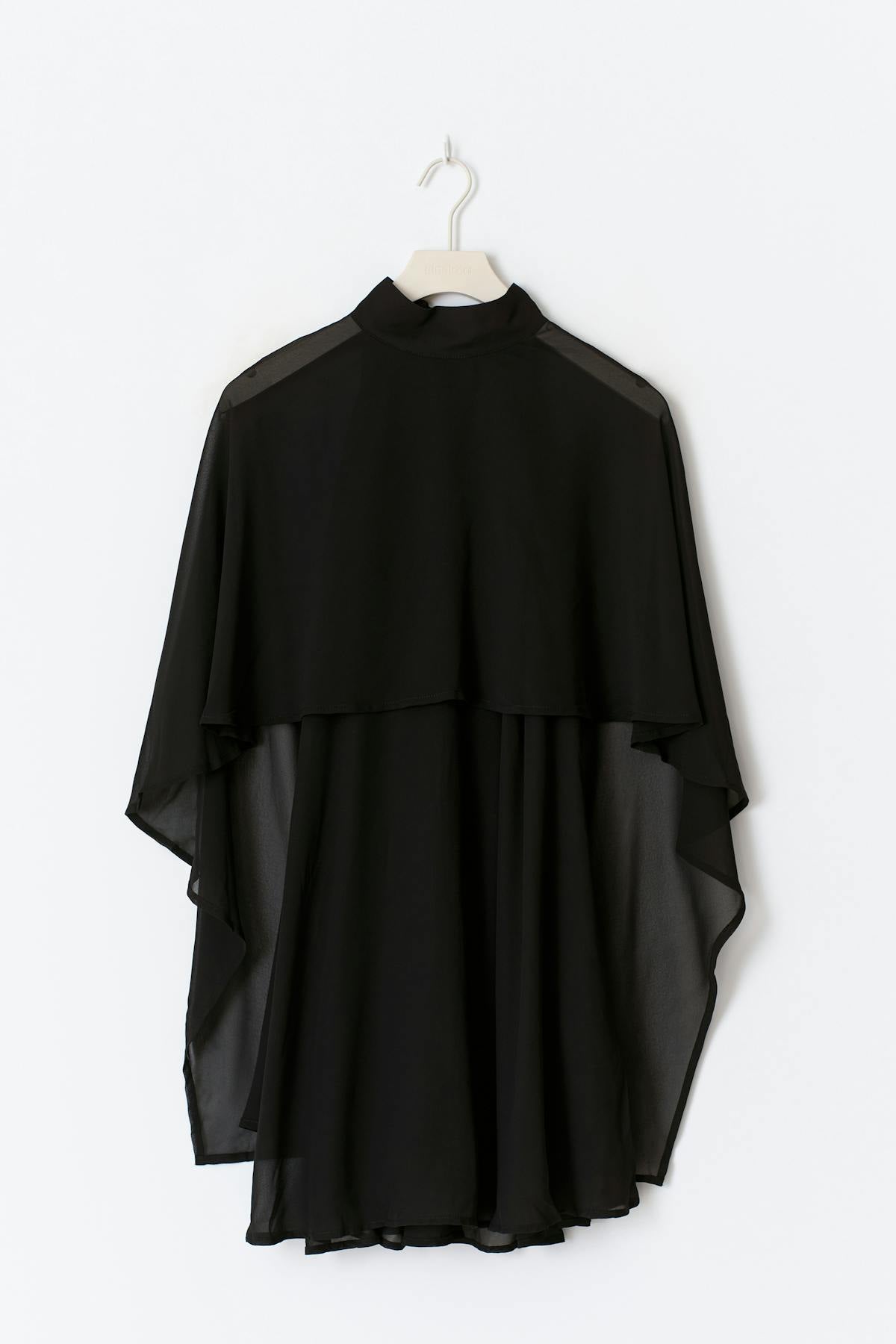 Cape mini dress