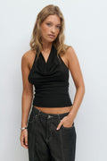 Halterneck top
