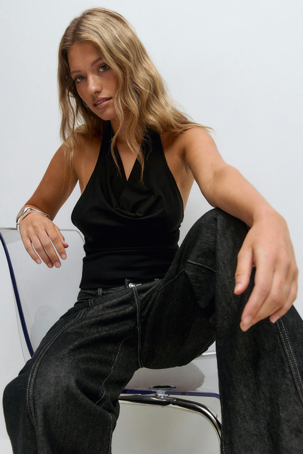 Halterneck top