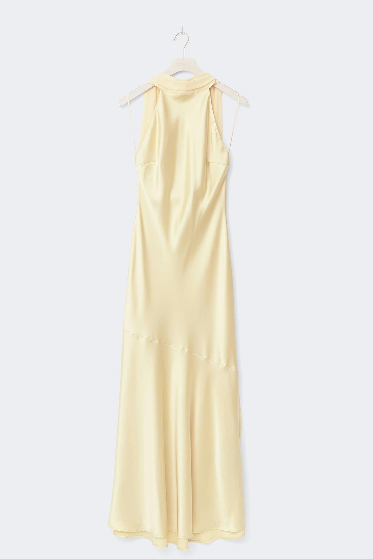 Shawl maxi dress