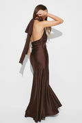 Shawl maxi dress