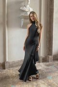 Shawl maxi dress