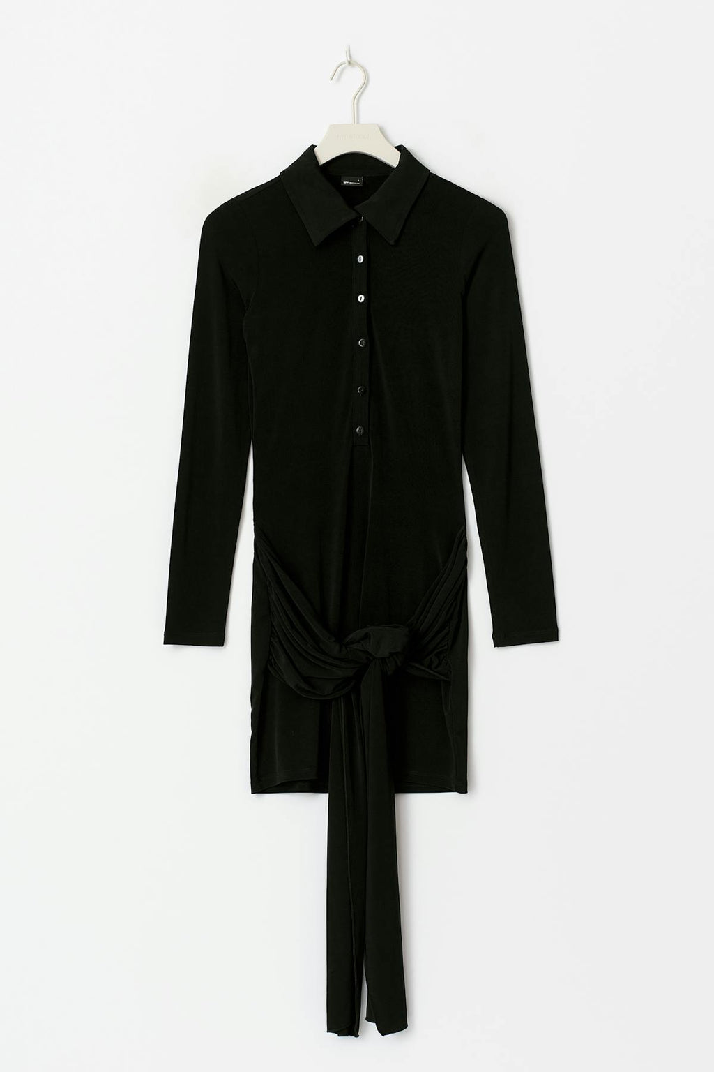 Tie shirt dress
