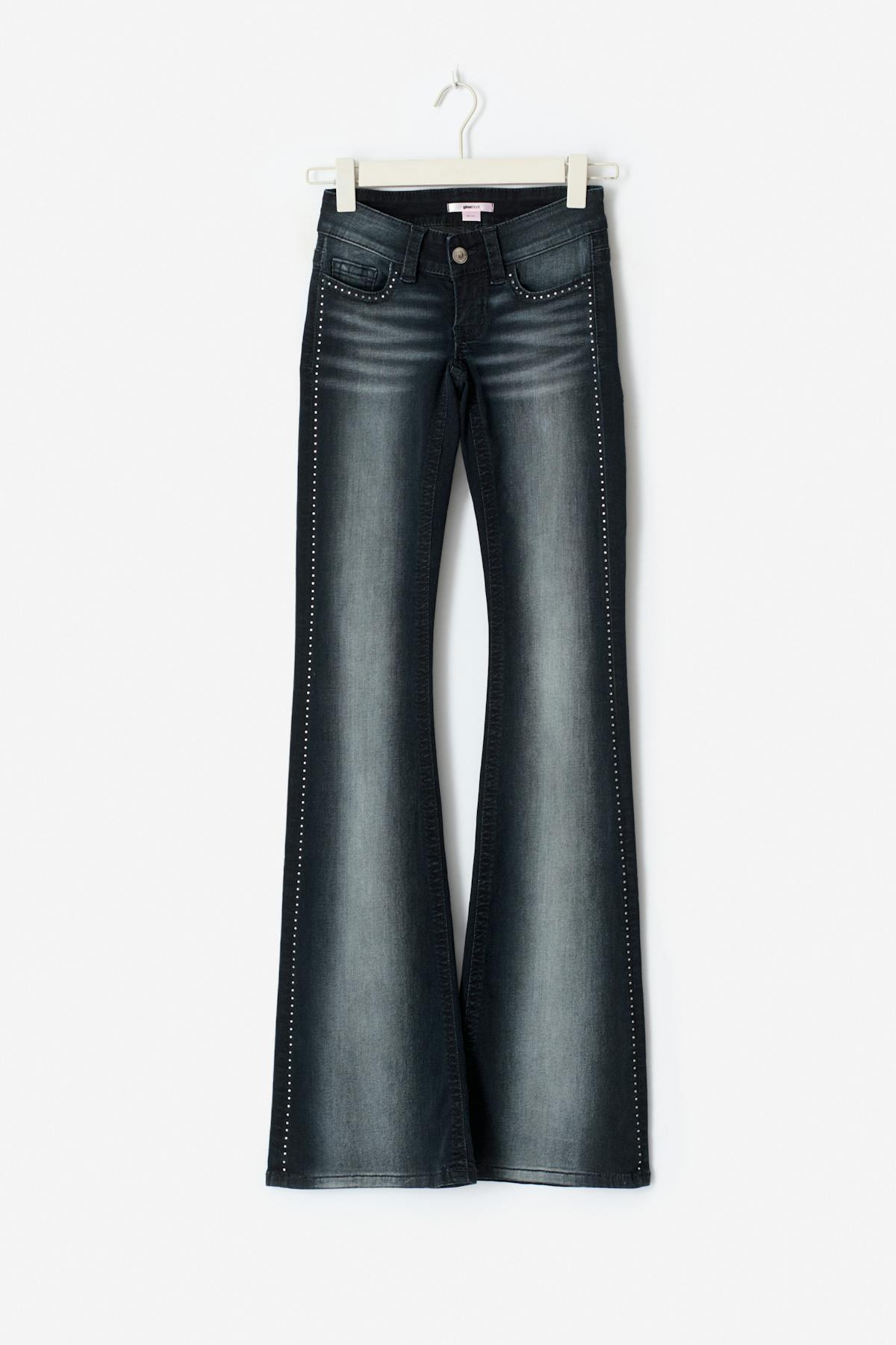 14+ low rhinestone jeans tall