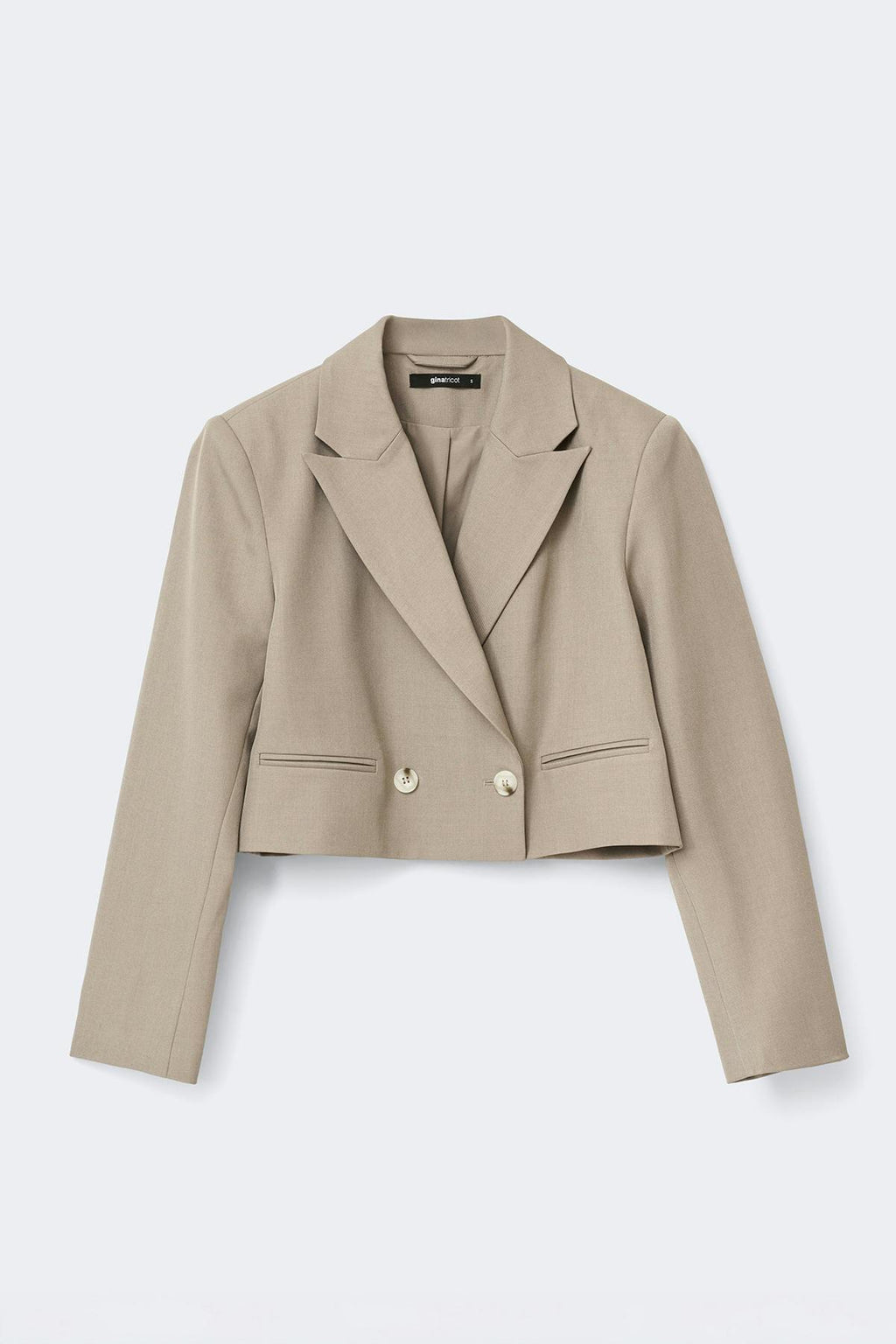 Short double breasted blazer