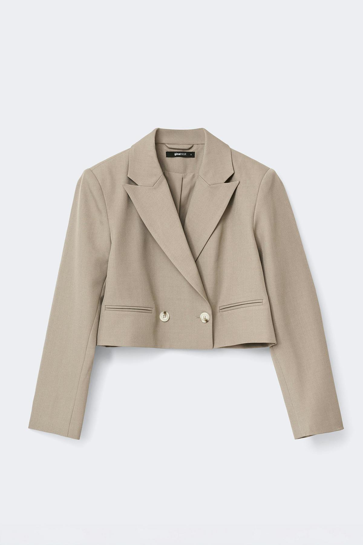 Short double breasted blazer