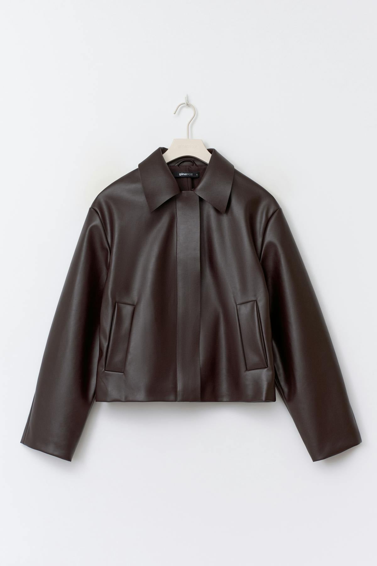 Short pu jacket