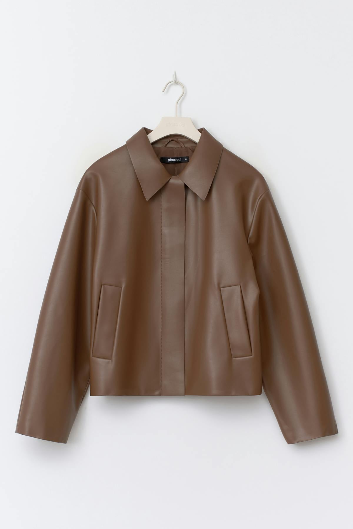 Short pu jacket