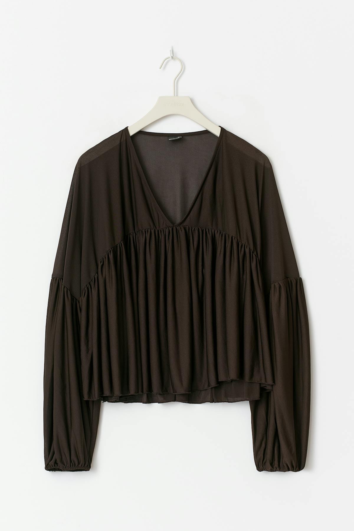 Wide sheer top