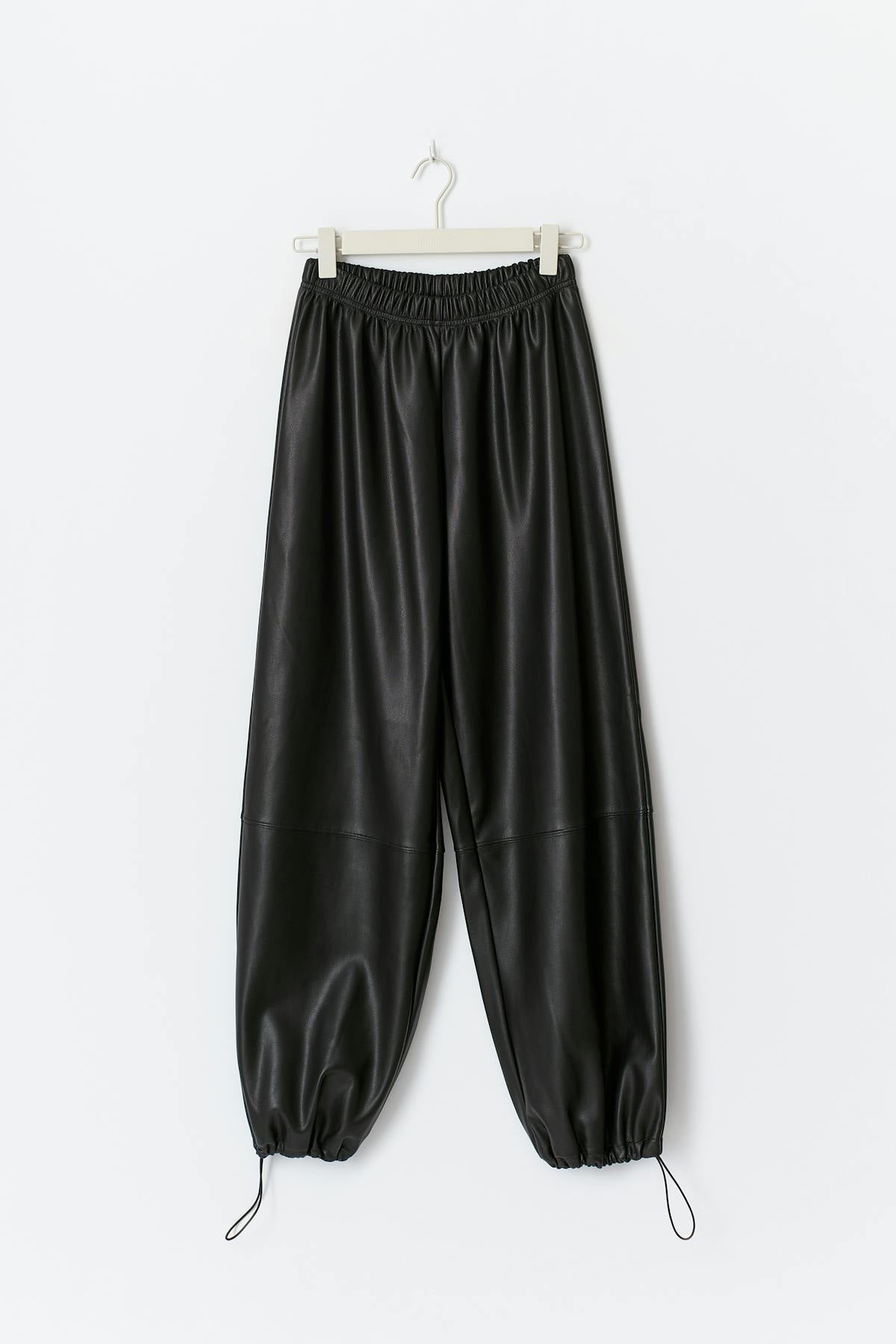 Pu balloon trousers