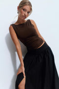 Draped top