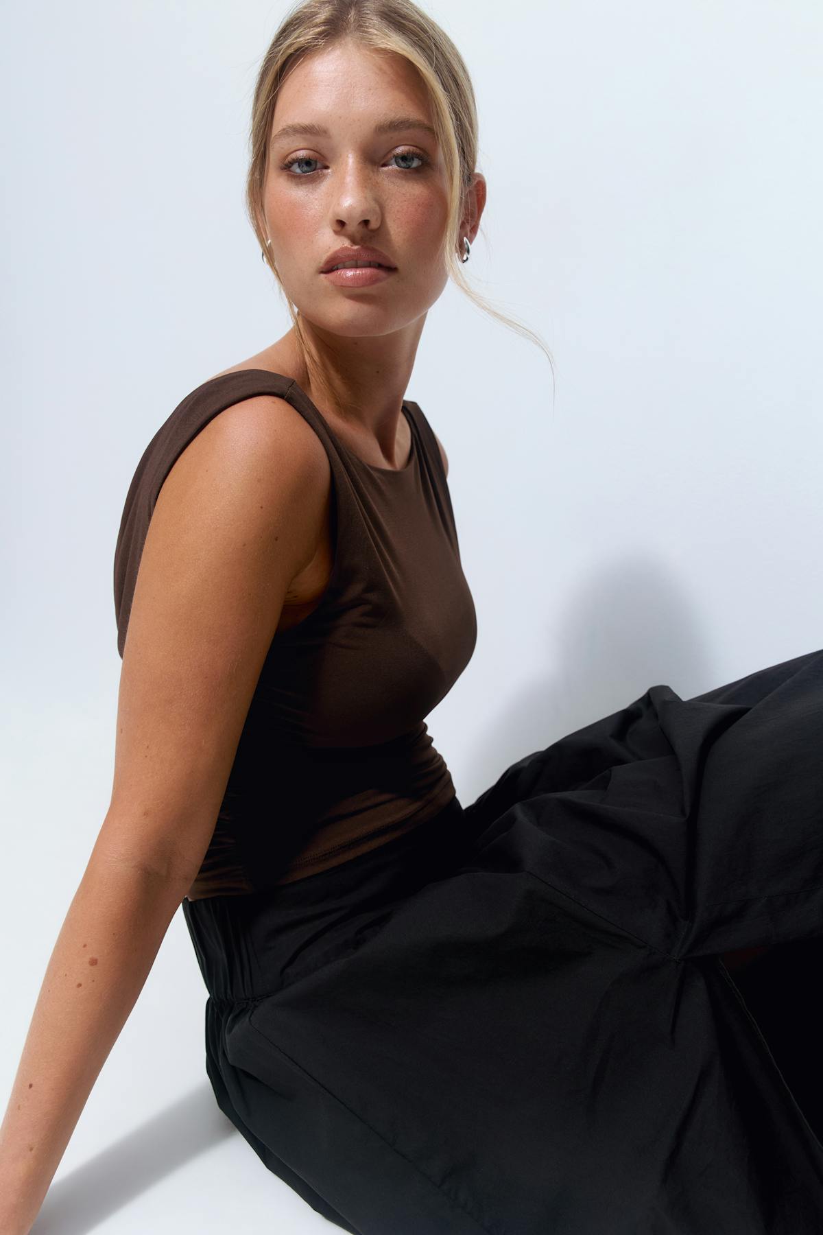 Draped top