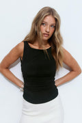 Draped top