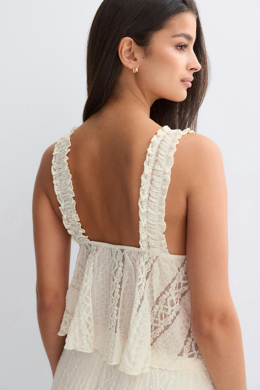 Lace singlet