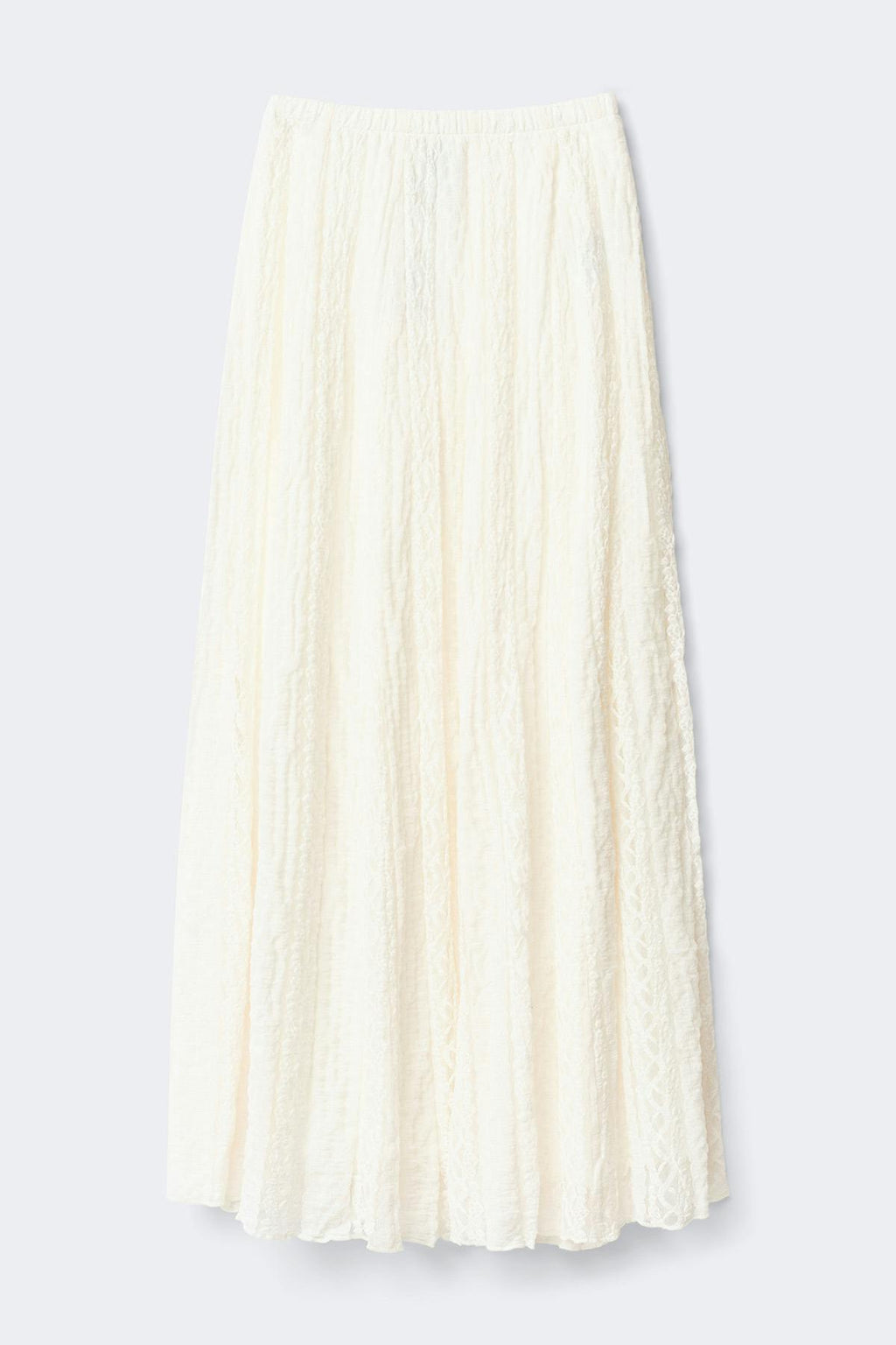 Lace maxi skirt
