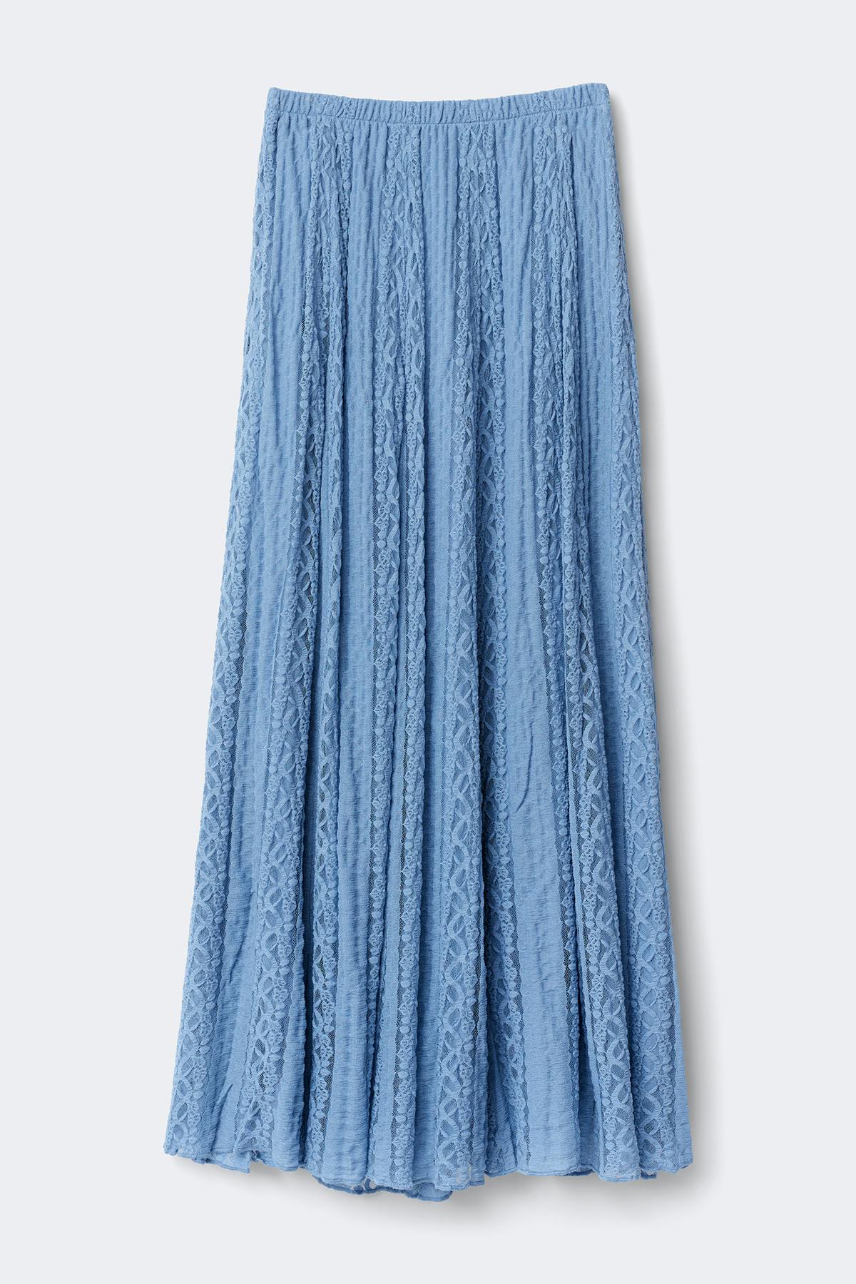 Lace maxi skirt