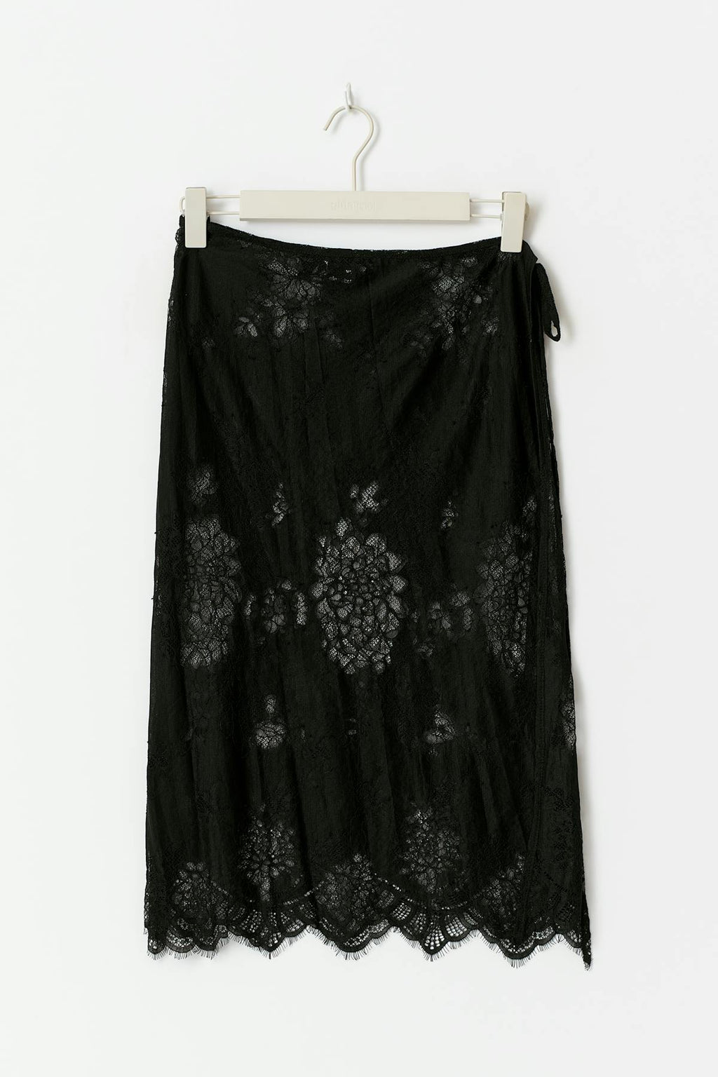 Lace apron skirt