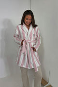 Y fleece robe