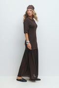 Drop hem dress
