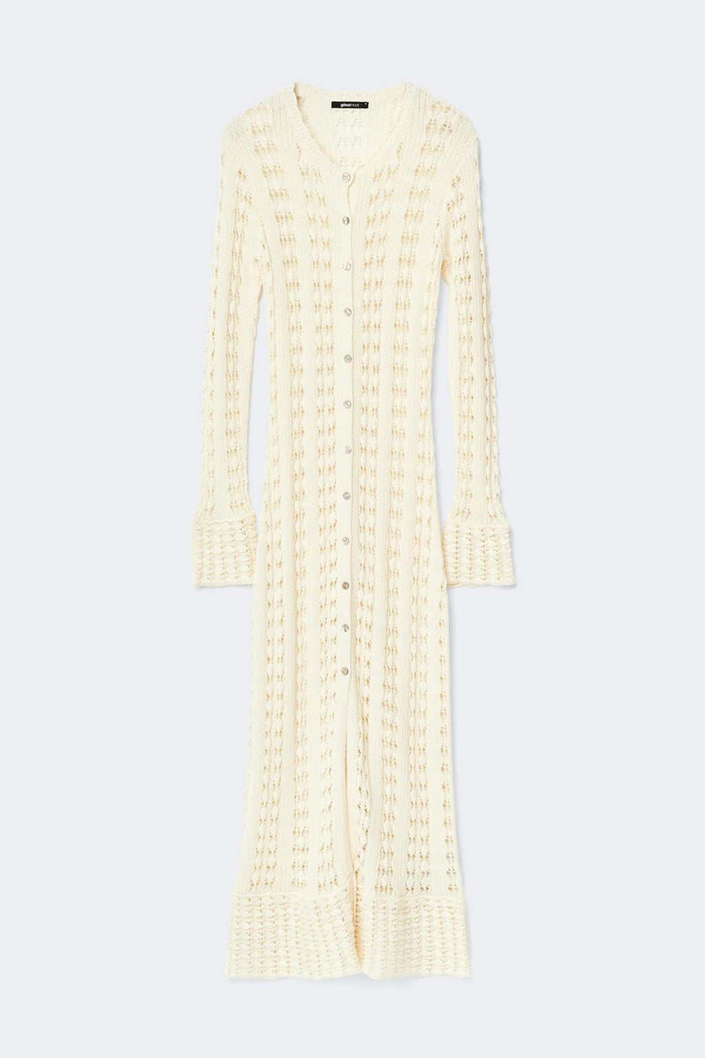 Knitted crochet dress