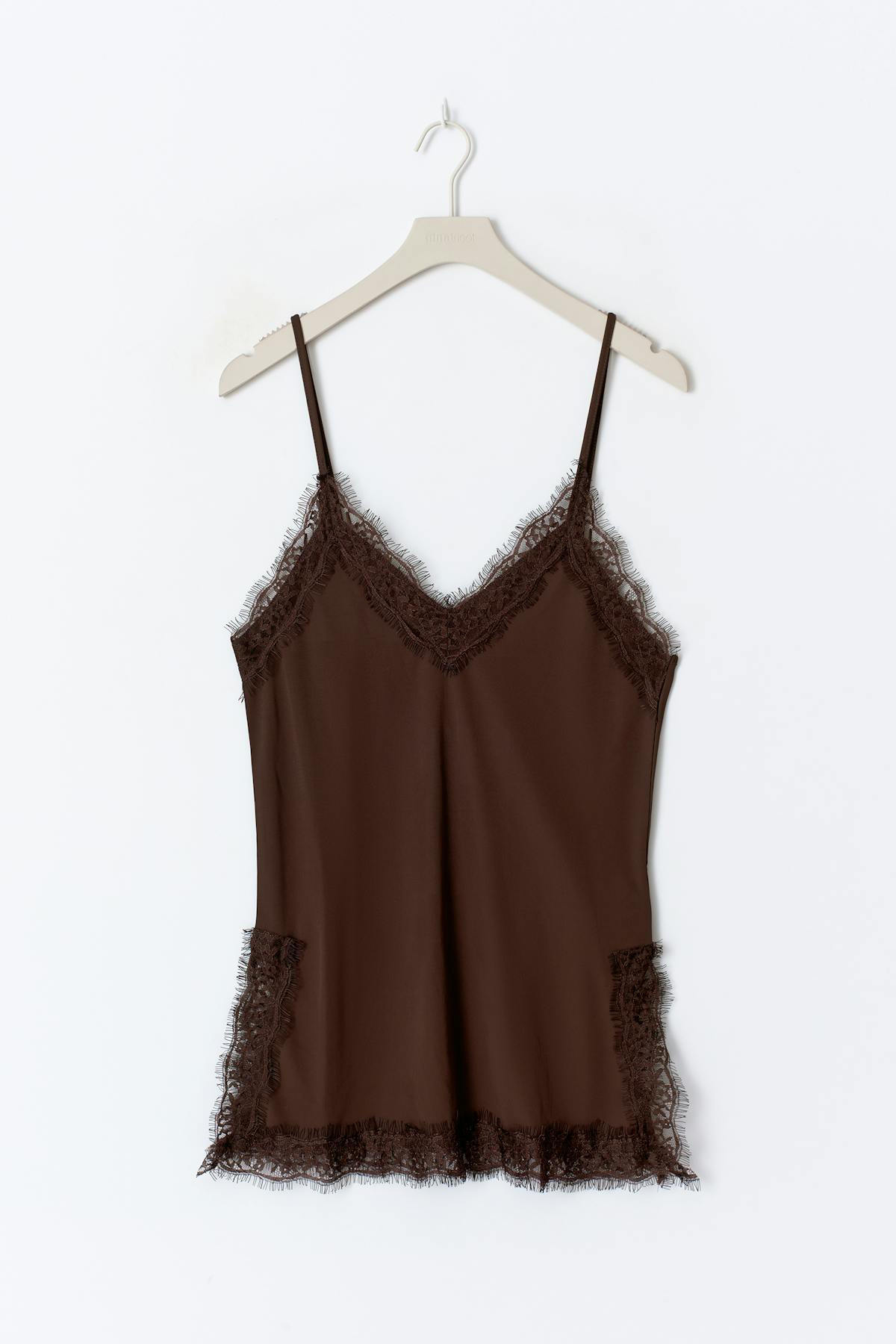 Lace detail singlet