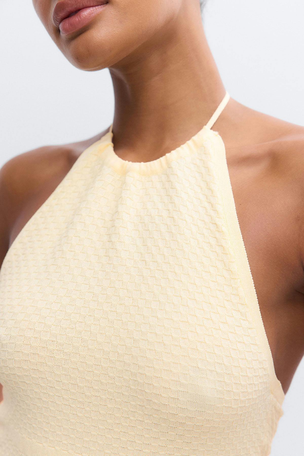 Knitted singlet