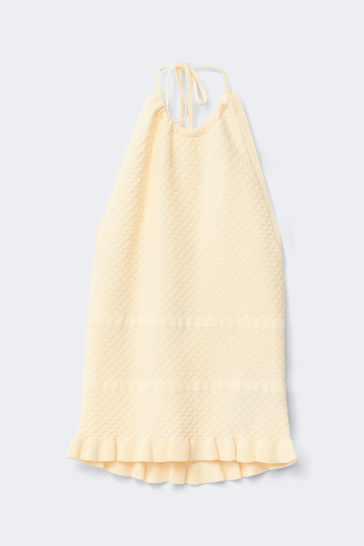 Knitted singlet