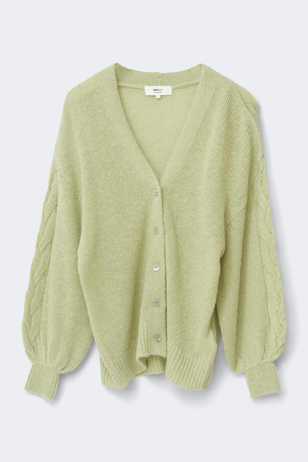 Chunky knitted cardigan