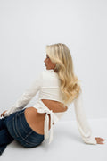 14+ long sleeve lace top