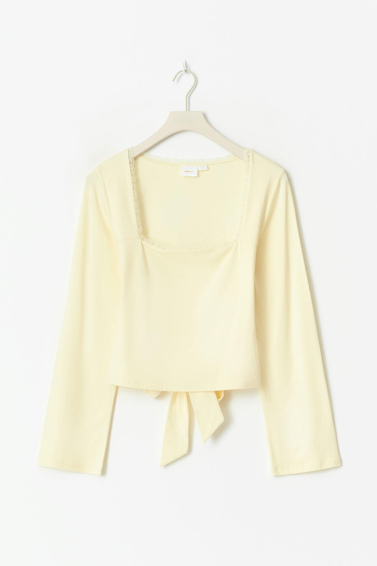14+ long sleeve lace top