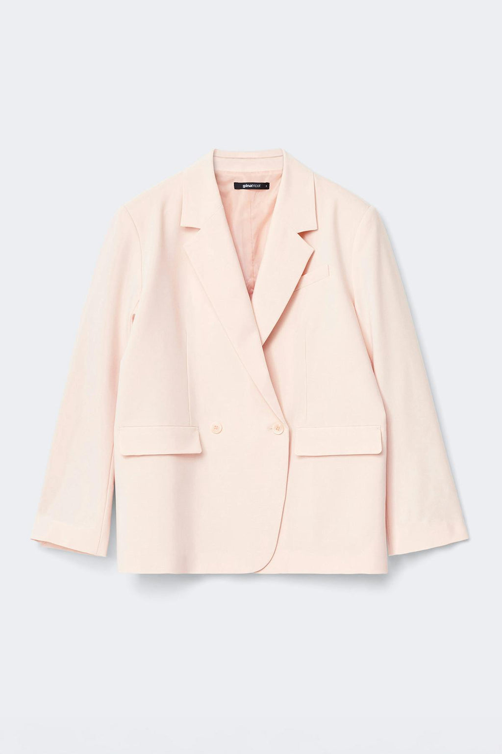 Back high slit blazer
