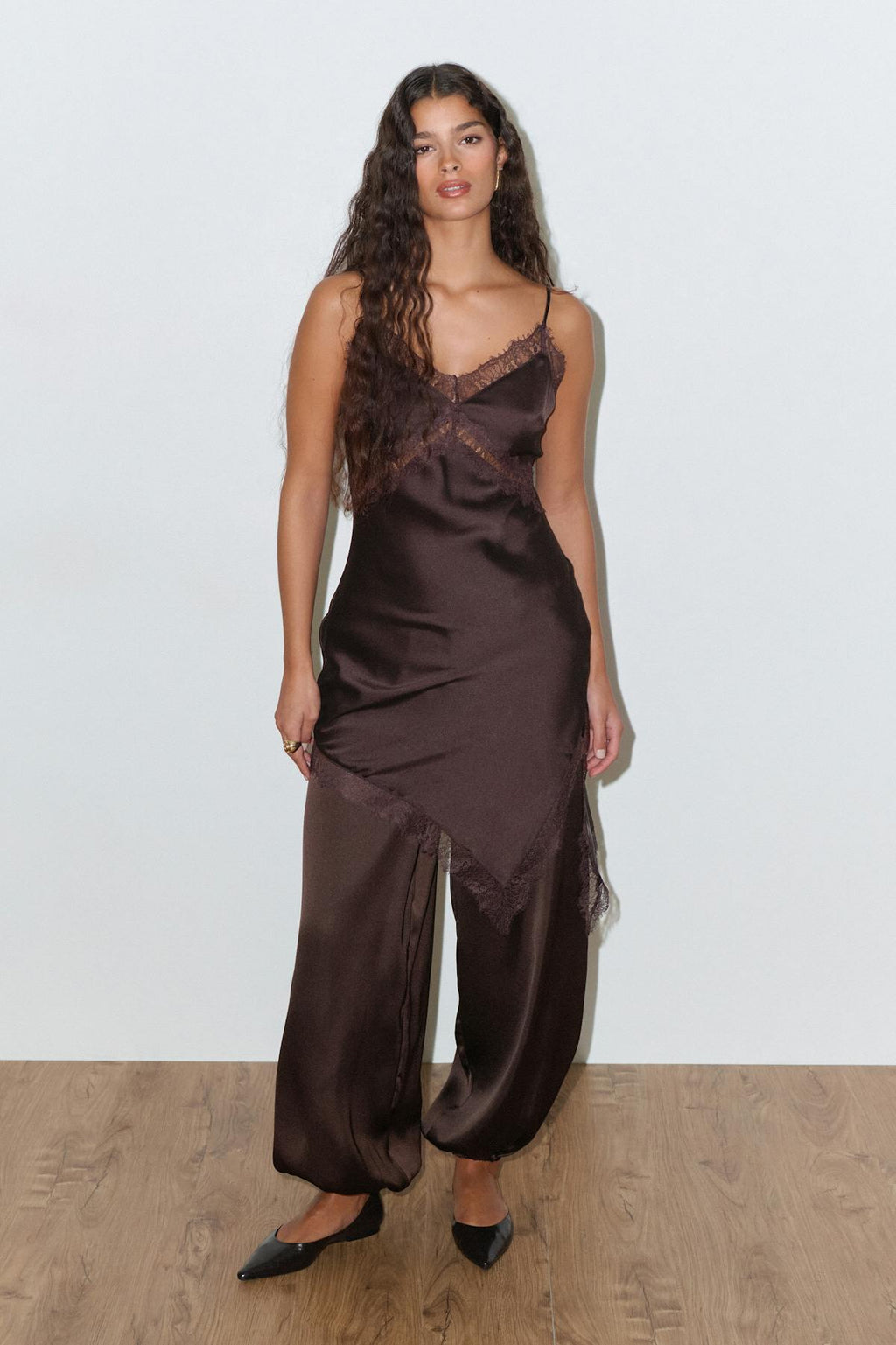 Satin dress