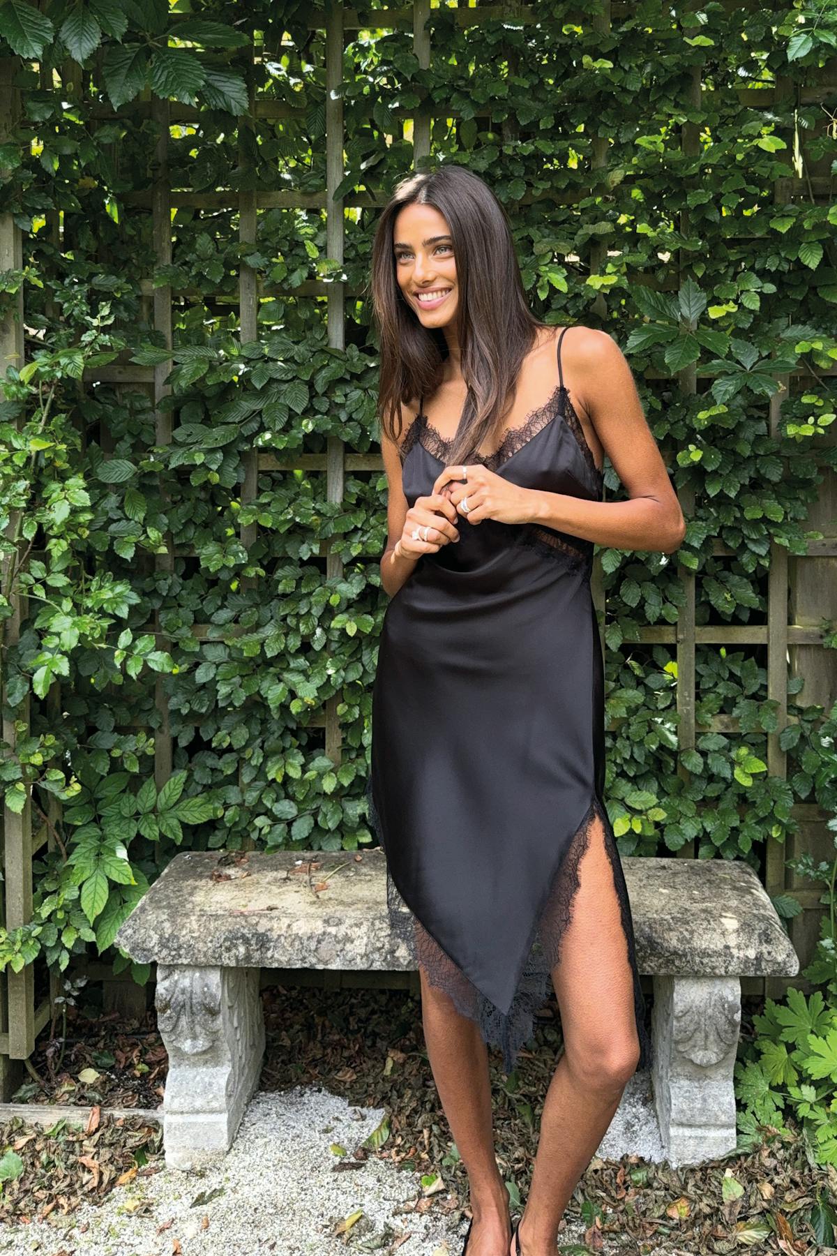 Satin dress