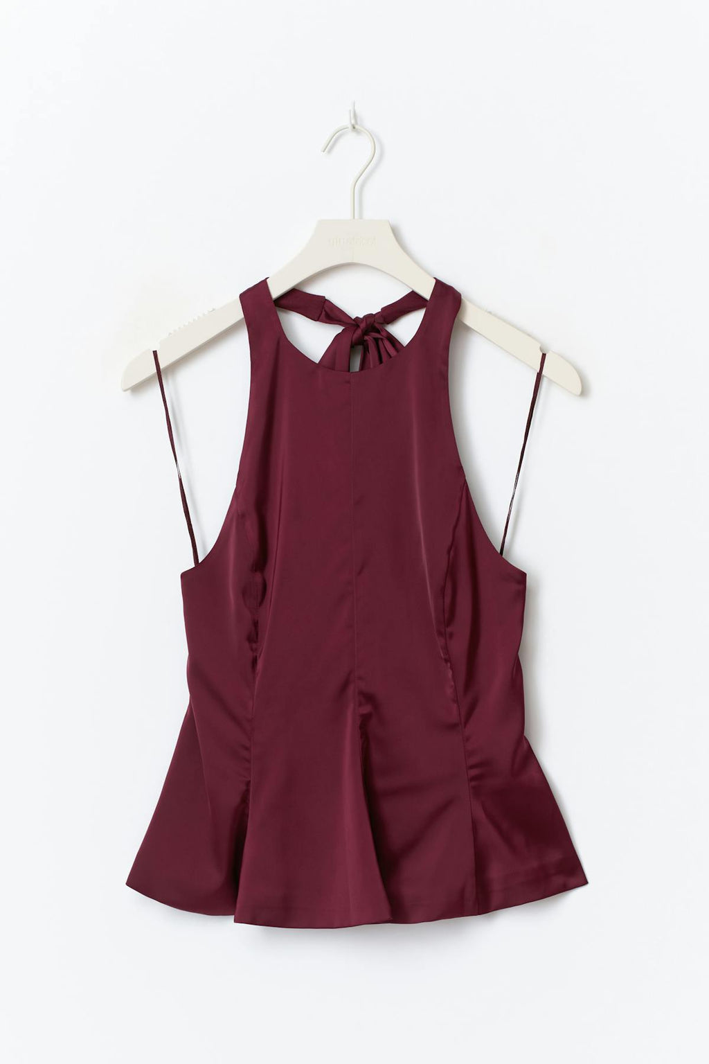 14+ satin halterneck top