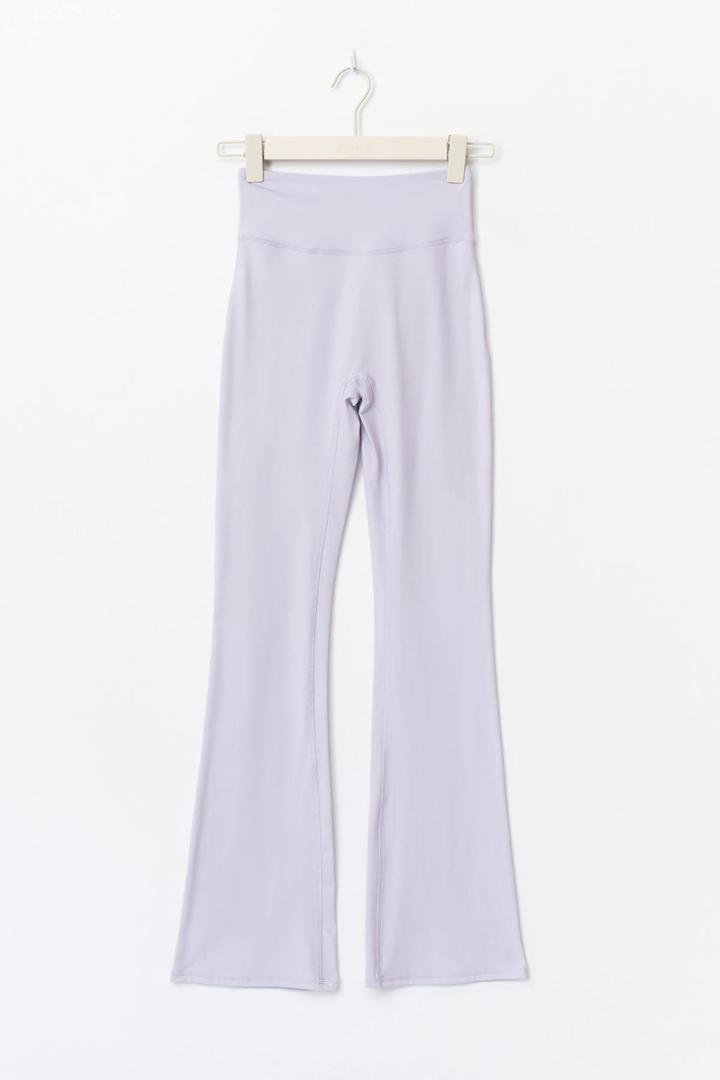 Ruched flare yoga tights
