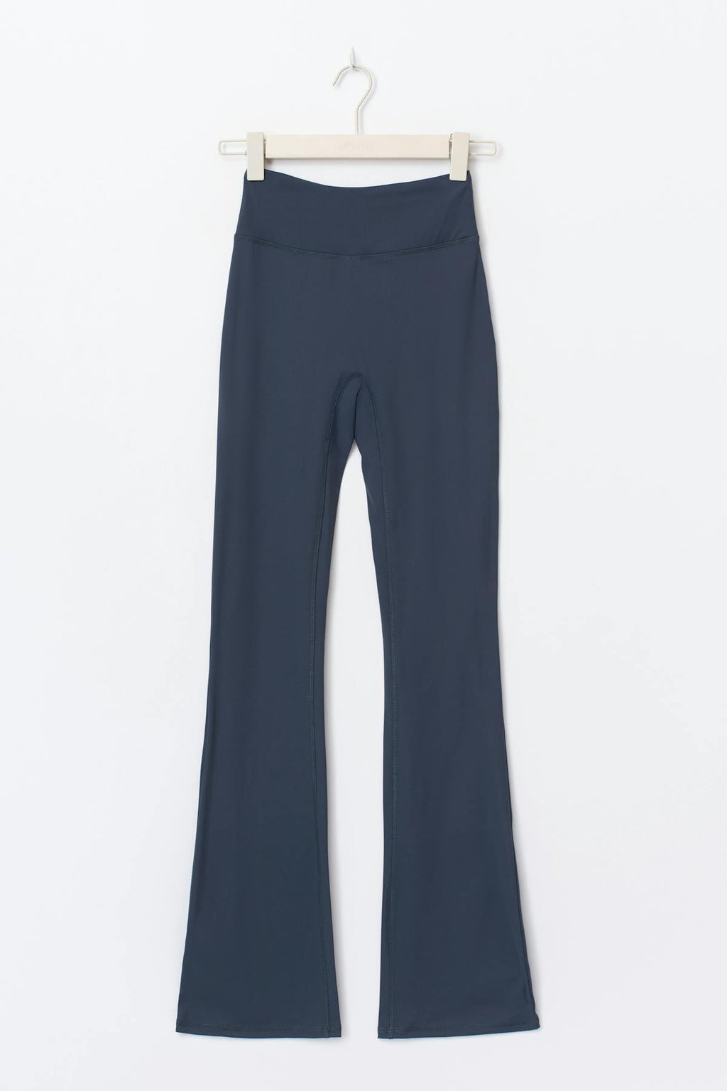 Ruched flare yoga tights