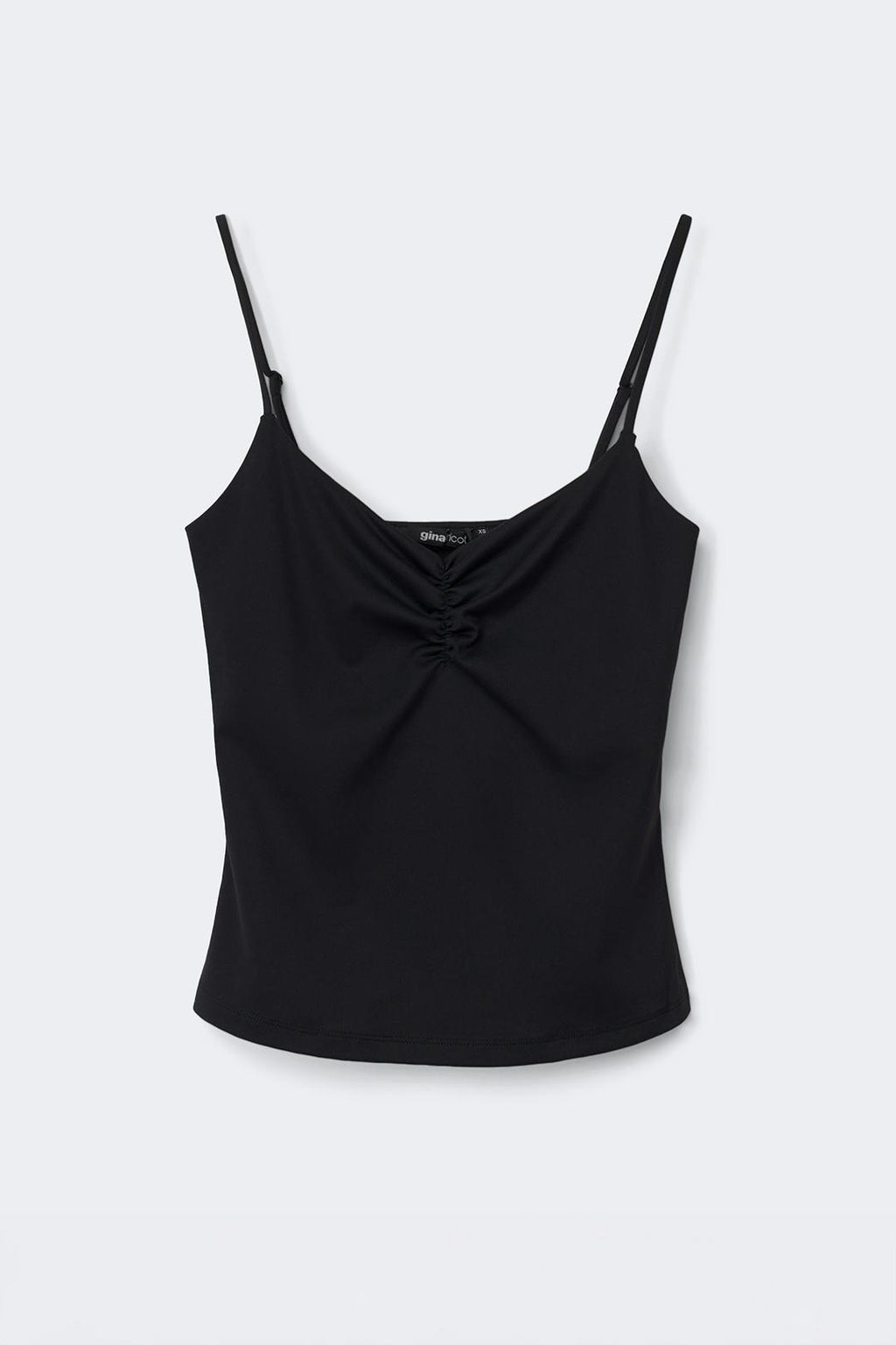 Soft yoga ruched singlet