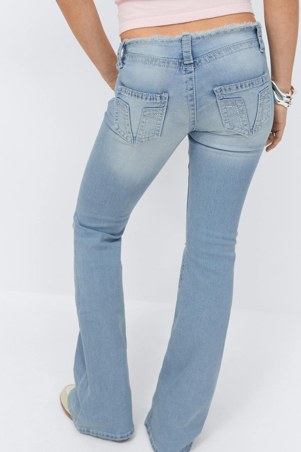 14+ x-tra low cut off jeans