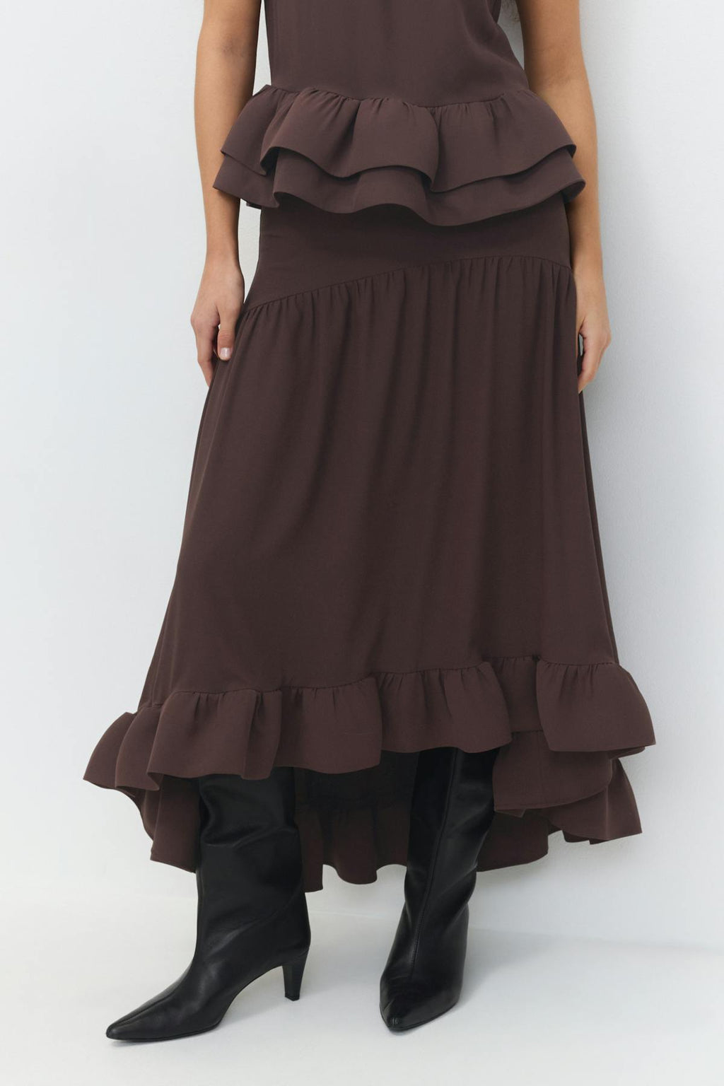 Flounce skirt