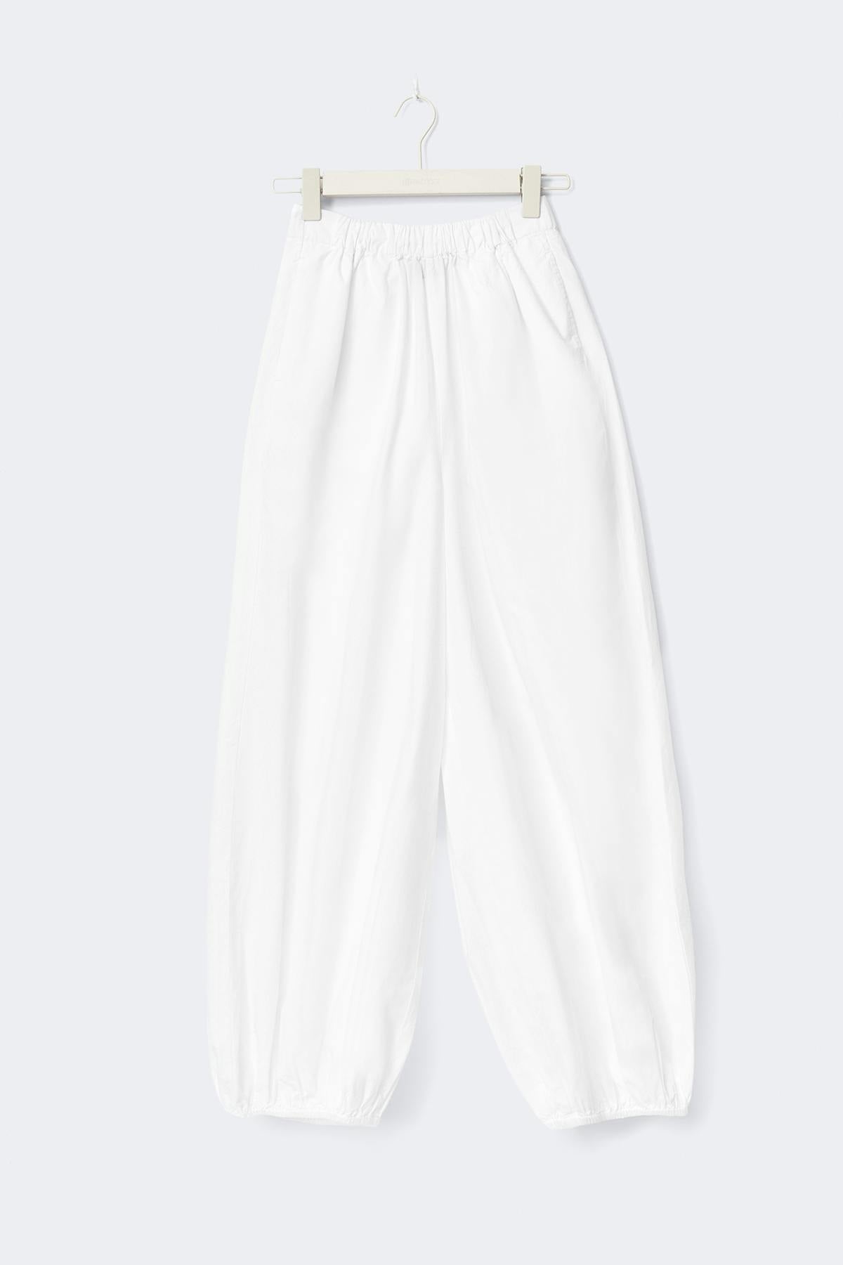 Mid waist balloon trousers