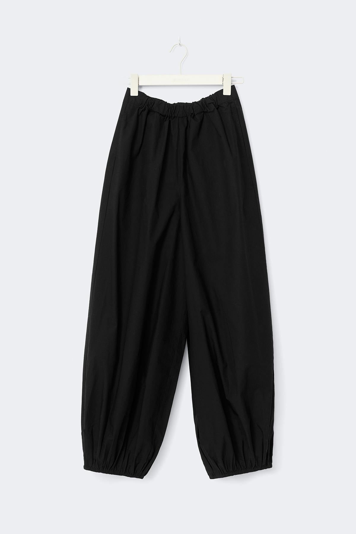 Mid waist balloon trousers