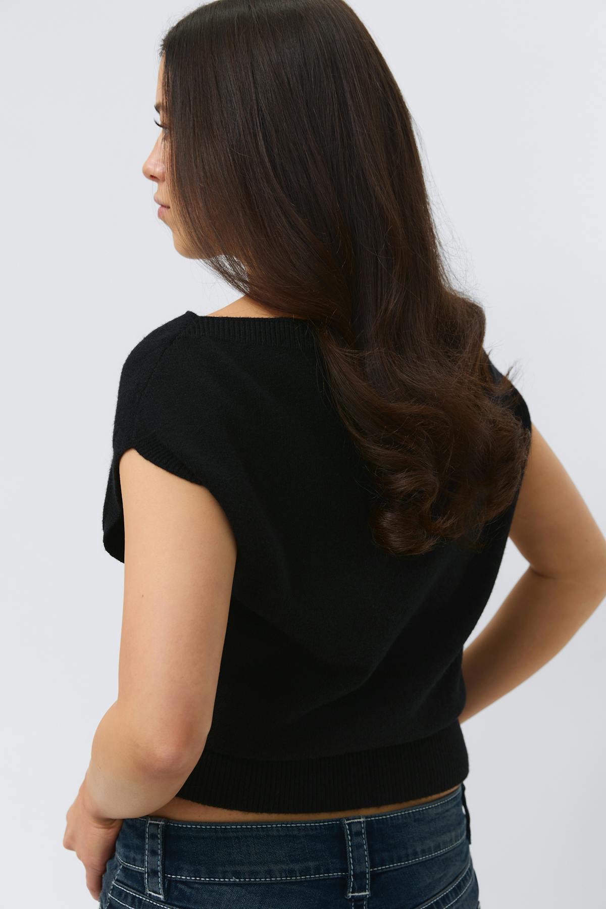 14+ knitted cape top