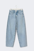 Baggy-crush tall jeans