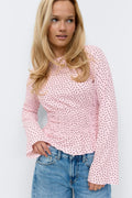 Long sleeve smock top