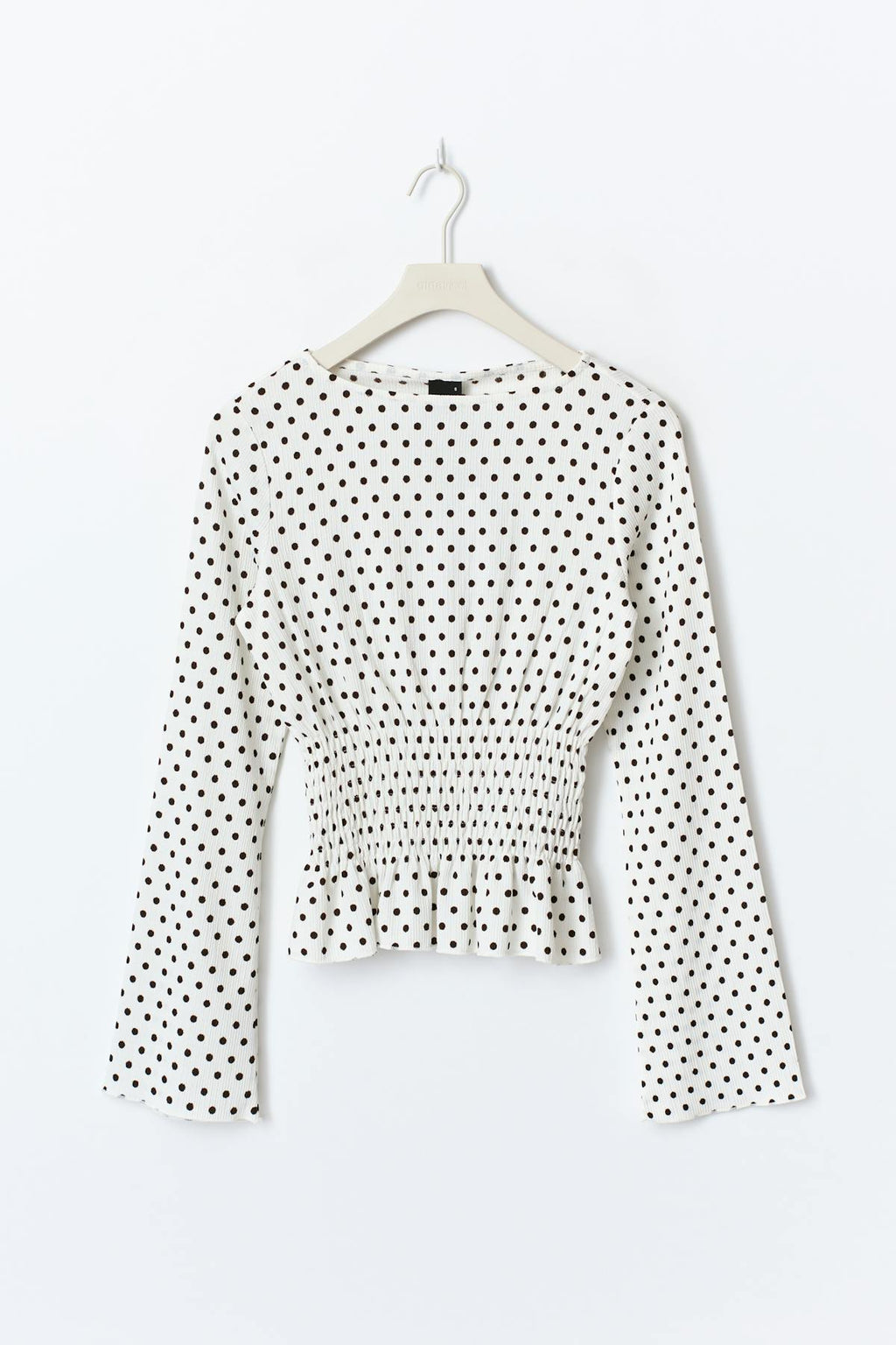 Long sleeve smock top