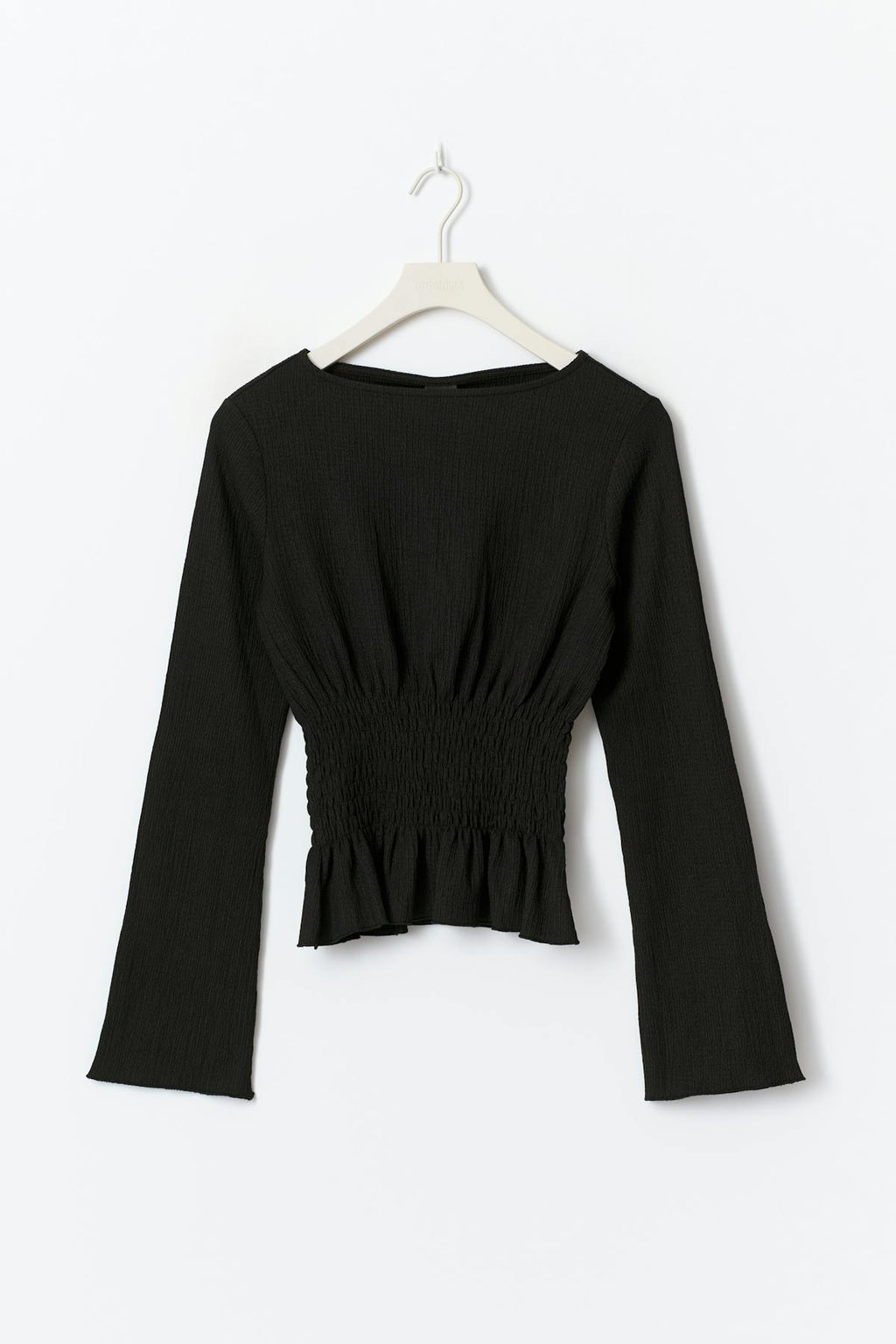 Long sleeve smock top
