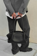 Fold detail shoulder bag
