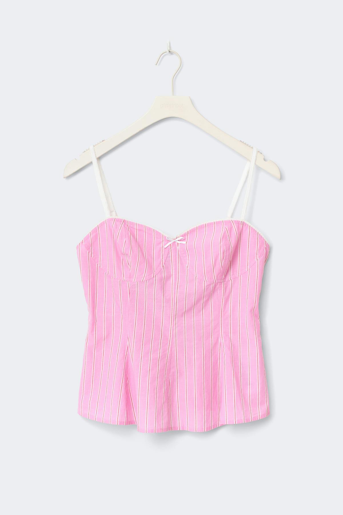 Peplum loungewear top