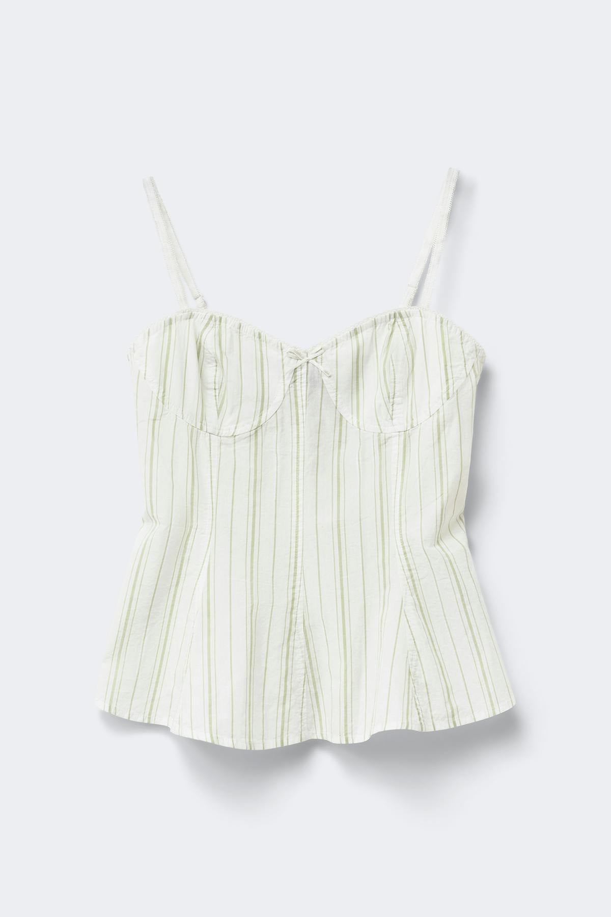 Peplum loungewear top